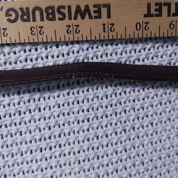 Vintage Diamond Croc?Lizard? Ratchet Buckel Belt main image 11